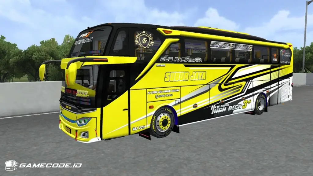Livery Subur Jaya Magneto JB3 SHD Hino RK8
