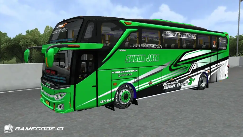 Livery Subur Jaya The Hulk JB3 SHD Hino RK8