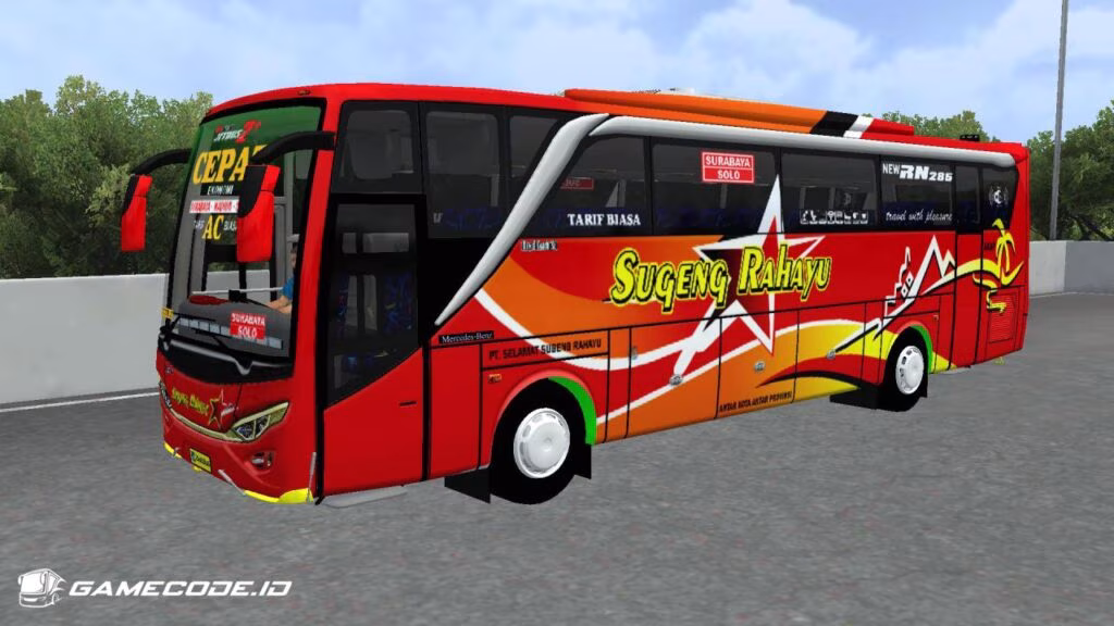 Livery Sugeng Rahayu JB2HD Setra Hino