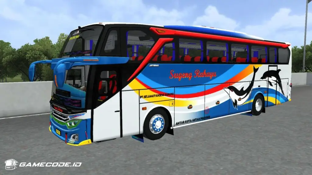 Livery Sugeng Rahayu JB3 SHD Hino RK8