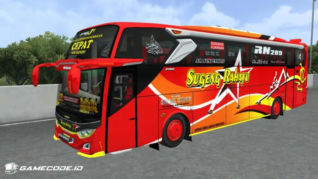 Livery Sugeng Rahayu JB3 Setra Hino