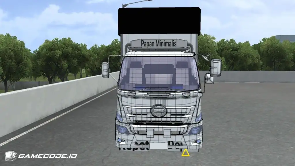 tampilan Truck Hino 500 New Gen bagian depan