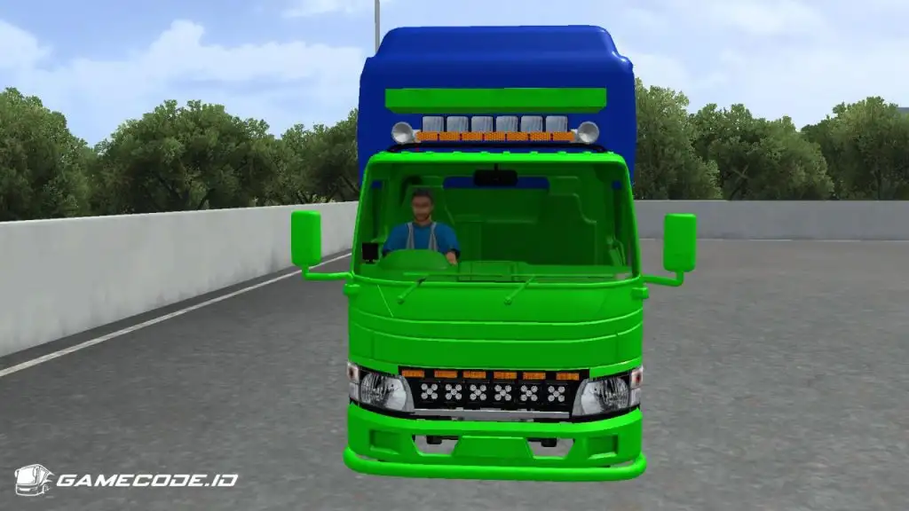 tampilan truk hino dutro kalimantan bagian depan