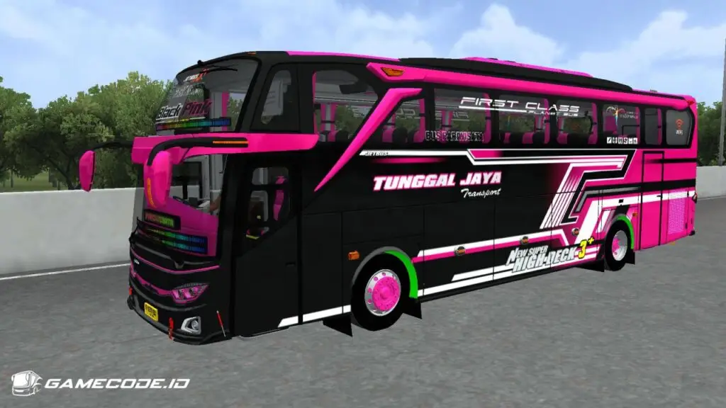 Livery TJ Blackpink JB3 SHD Hino RK8