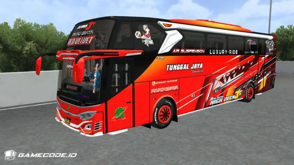 Livery TJ Red Velvet JB3 Hino RK