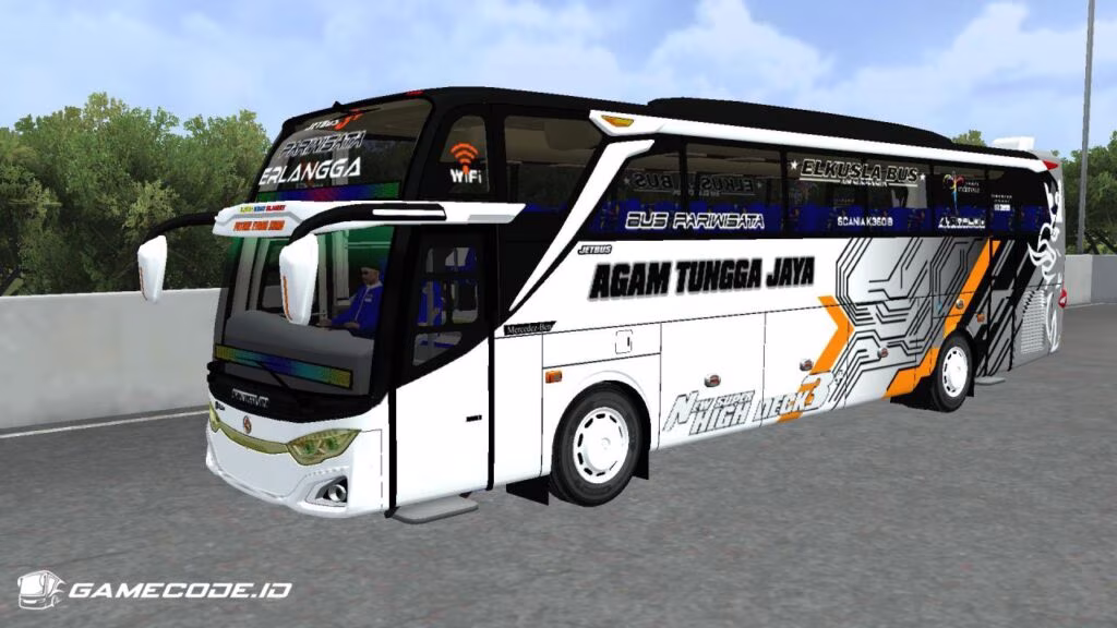 Livery ATJ Erlangga JB3+ MHD Facelift