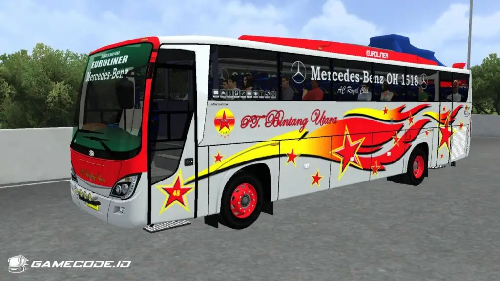 Livery Bintang Utara Euroliner