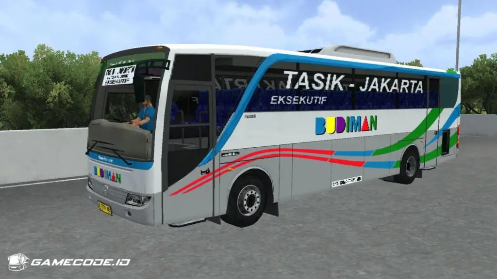 Livery Budiman AP Old Setra
