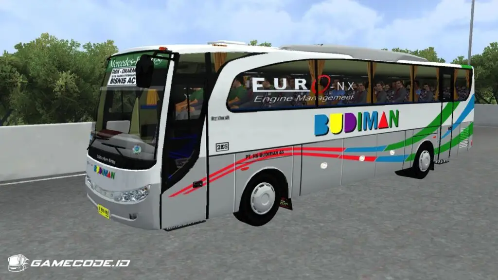 Livery Budiman Travego Smile