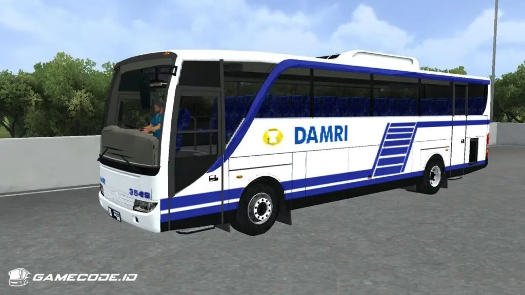 Livery Damri AP Old Setra
