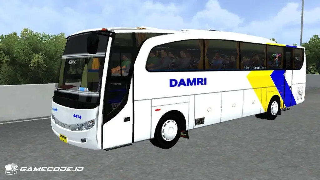 Livery Damri Travego Smile