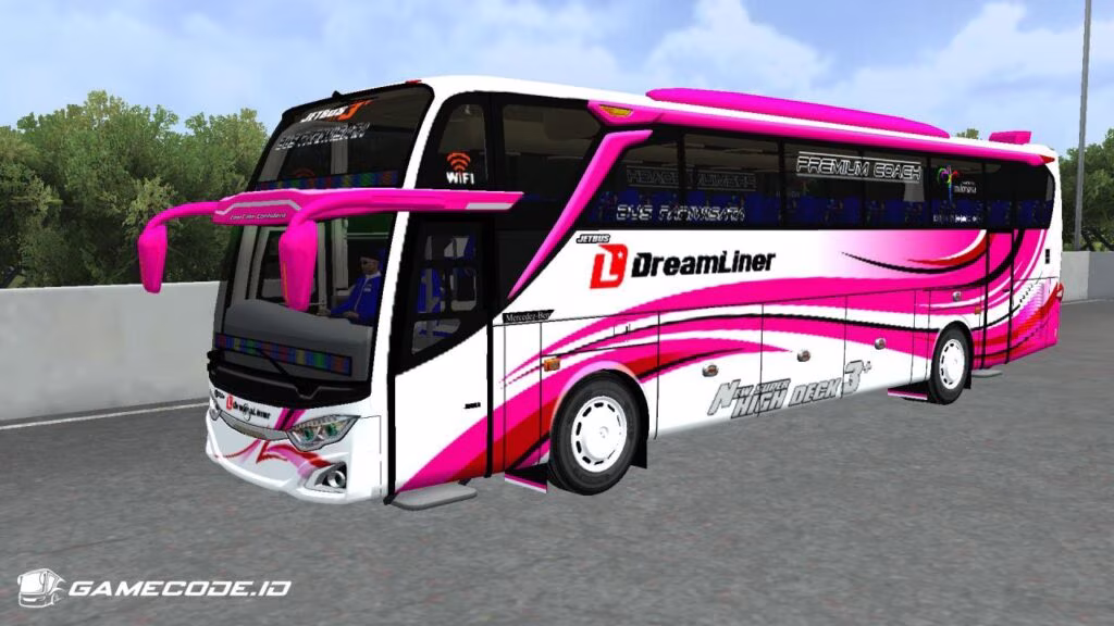 Livery Dreamliner pink JB3+ MHD Facelift