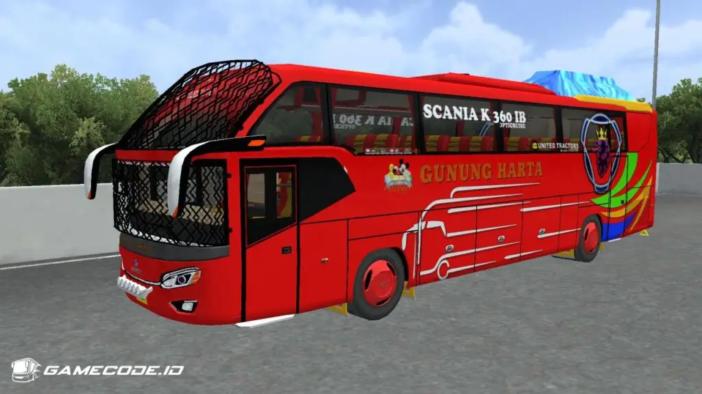 Livery GH Merah Tentrem Avante HDD V2
