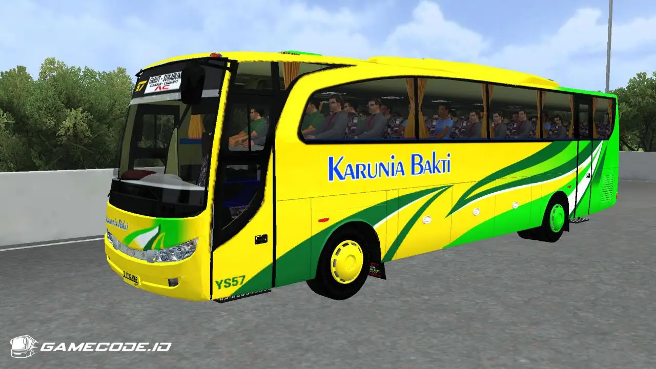 Livery Karunia Bakti Travego Smile