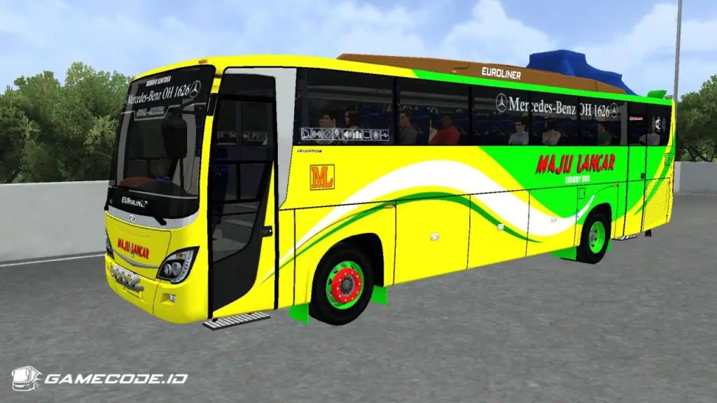 Livery Maju Lancar Euroliner
