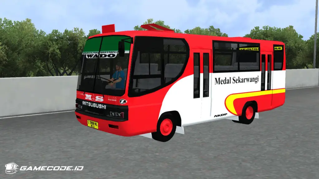 livery medal sekarwangi v2 bus kota v2