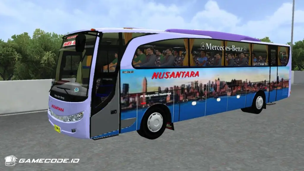 Livery Nusantara Travego Smile