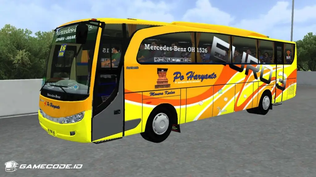 Livery PO Haryanto Phoebus Travego Smile