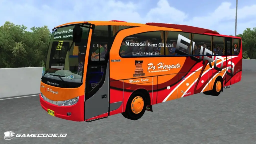 Livery PO Haryanto Phoenix Travego Smile