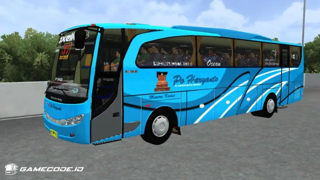 Livery PO Haryanto The Ocean Travego Smile