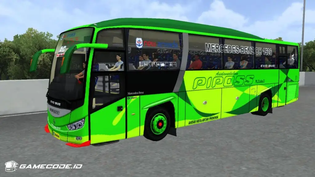 Livery Piposs Hijau Evonext Gen 2