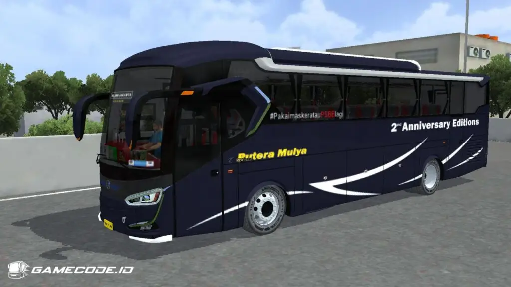 Livery Putra Mulya SR2 Panorama