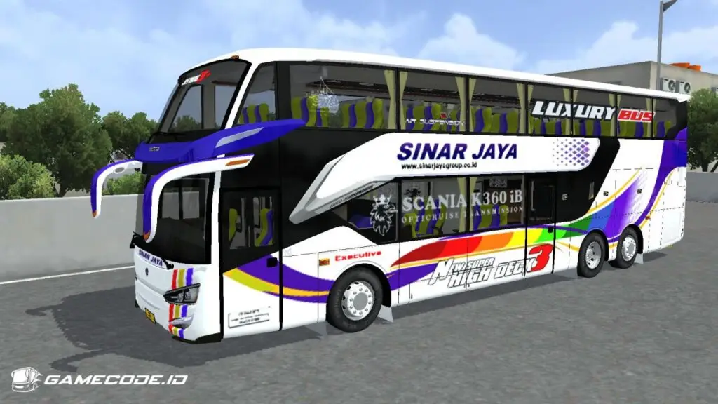 Livery Sinar Jaya SR2 XDD