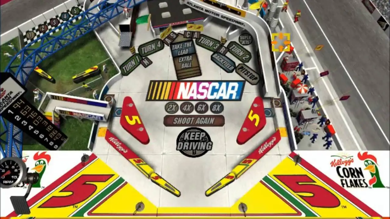 Kode Cheat 3-D Ultra Pinball: Nascar PC Terlengkap