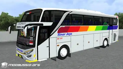 Mod Bussid Bus Sinar Jaya JB2+ SHD Hino RK