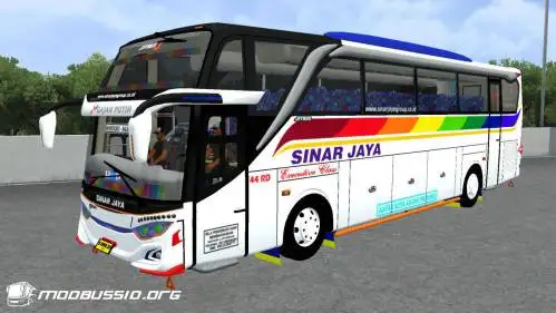 Mod Bussid Bus Sinar Jaya JB3+ HDD